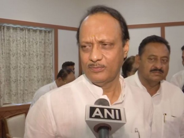Maharashtra Deputy CM Ajit Pawar talking to ANI on Saturday 