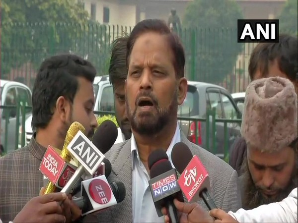 Mohammed Ayub speaking to reporters in New Delhi on Friday.