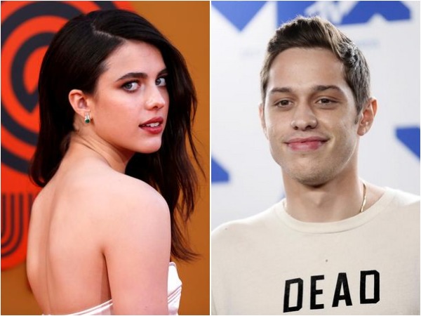 Margaret Qualley and Pete Davidson