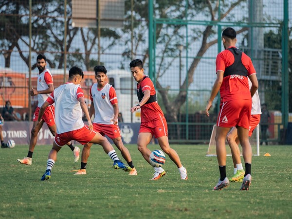 FC Goa team practicing (Image: FC Goa media)