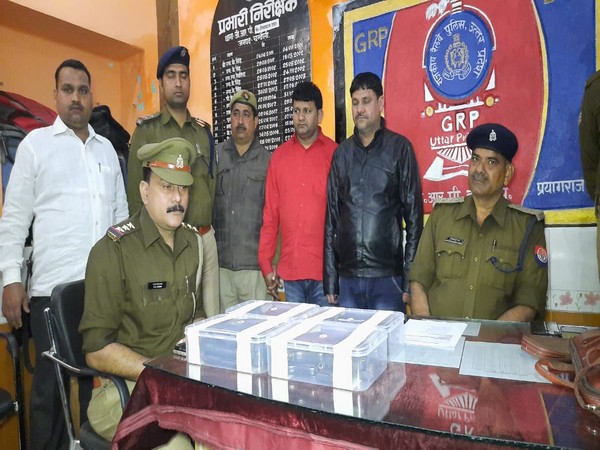 GRP recovered 24 pistols, 48 magazines at Deen Dayal Upadhyaya Junction ANI/photo