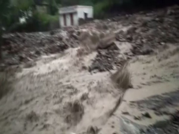 Visuals of rain from Pithoragarh in Uttarakhand (Photo/ANI)