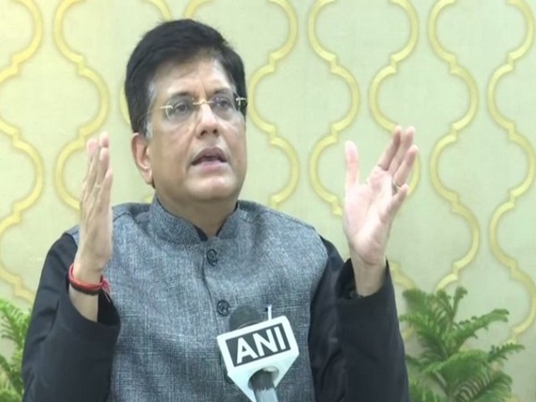 Union Minister Piyush Goyal speaking to ANI on Saturday. 