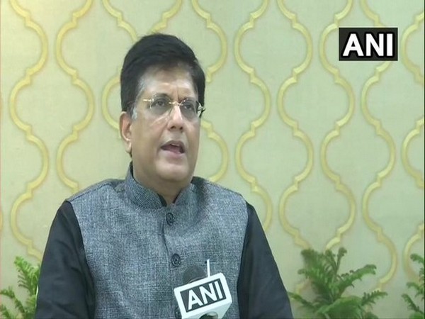 Union Minister Piyush Goyal speaking to ANI on Saturday.
