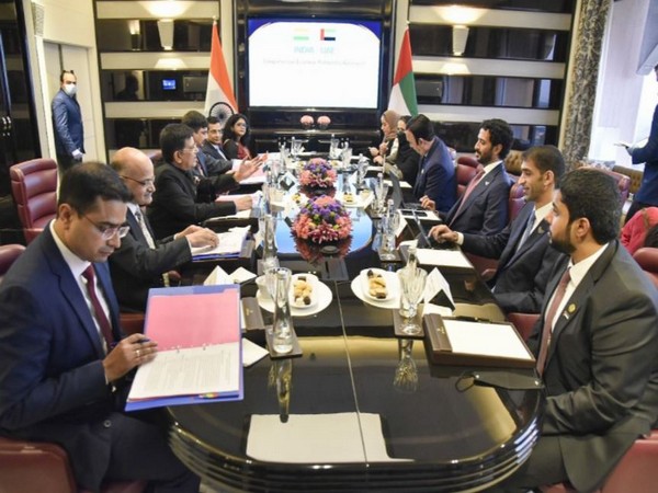 Piyush Goyal holds bilateral meeting with UAE delegation  (Photo Credit: Twitter/Piyush Goyal)
