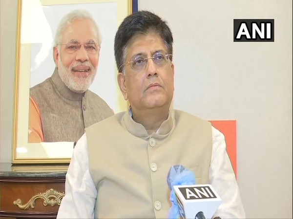 Union Railway Minister Piyush Goyal speaking to ANI on Tuesday. (Photo/ANI)