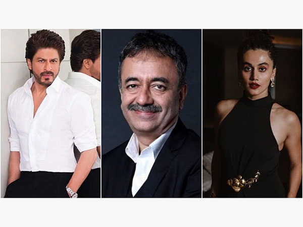 Shah Rukh Khan, Raj Kumar Hirani and Taapsee Pannu (Image source: Instagram)