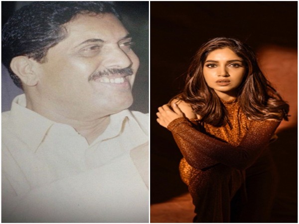 Bhumi Pednekar and her late father (Image Source: Instagram)