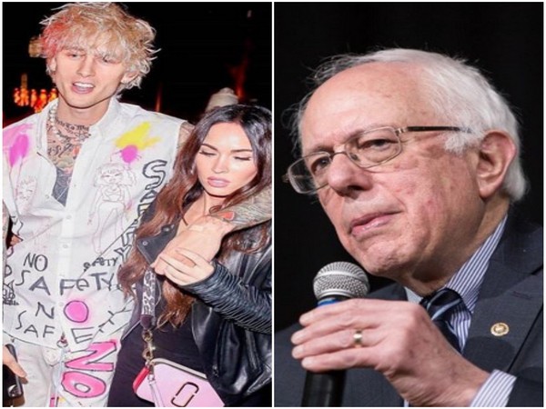 Machine Gun Kelly, Megan Fox and Bernie Sanders