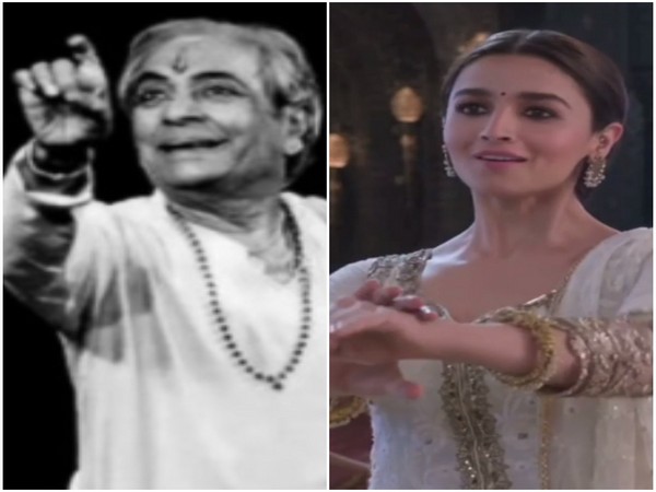 Pandit Birju Maharaj and Alia Bhatt (Image source: Instagram)