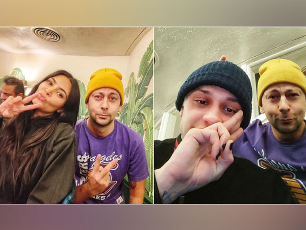 Kim Kardashian, Pete Davidson with the tourist (Image Source: Instagram)