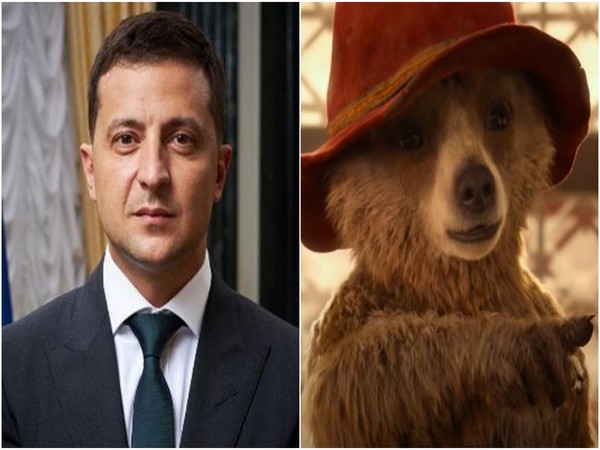 Ukrainian President Volodymyr Zelensky and Paddington