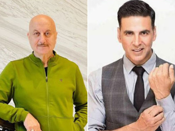 Anupam Kher and Akshay Kumar (Image Source: Instagram)