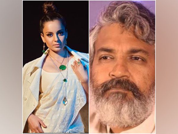 Kangana Ranaut and SS Rajamouli (Image source: Instagram)