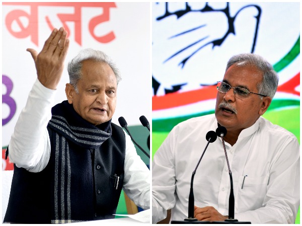 Rajasthan CM Ashok Gehlot and Chhattisgarh CM Bhupesh Baghel (File photos)