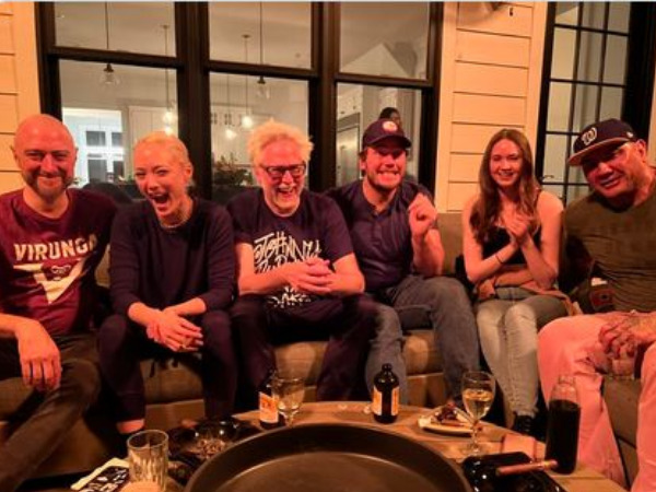 James Gunn and team (Image source: Twitter)