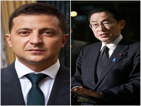 Ukrainian President Volodymyr Zelenskyy spoke with the Prime Minister of Japan Fumio Kishida (File Image)