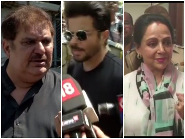 Raza Murad, Anil Kapoor, Hema Malini