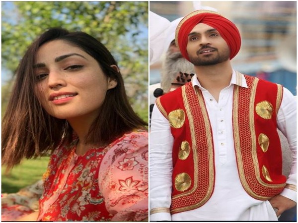 Yami Gautam and Diljit Dosanjh, image courtesy, Instagram