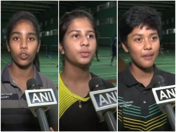 Shreya Chittur, Sara, and Manata Kavita (from L-R)