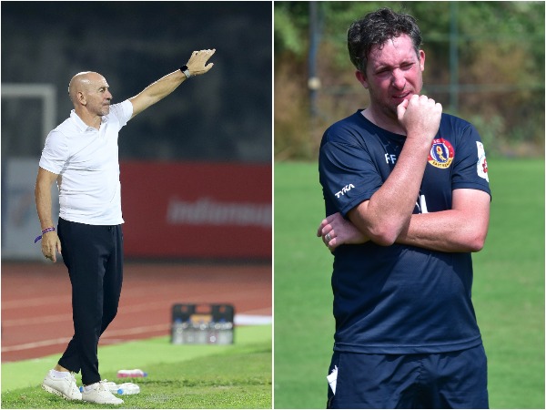 Antonio Habas (L) and Robbie Fowler (R)