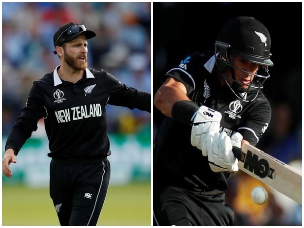Kane Williamson (L) and Ross Taylor (R)