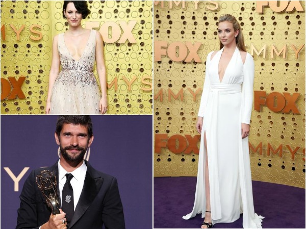 Pheobe Waller-Bridge, Ben Whishaw and Jodie Comer