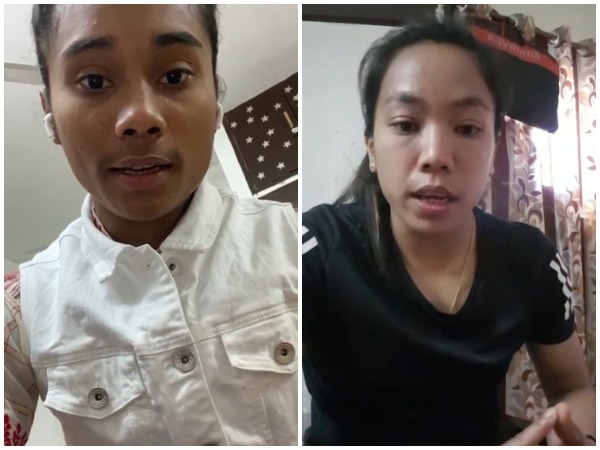 Hima Das (L) and Mirabai Chanu (R)