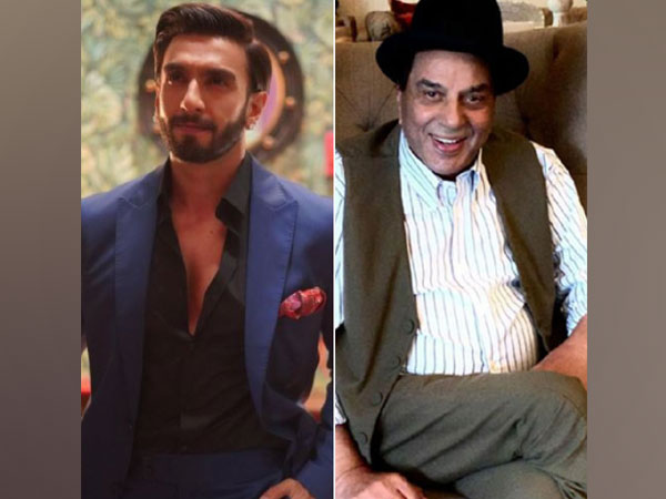 Ranveer Singh and Dharmendra (Image source: Instagram)