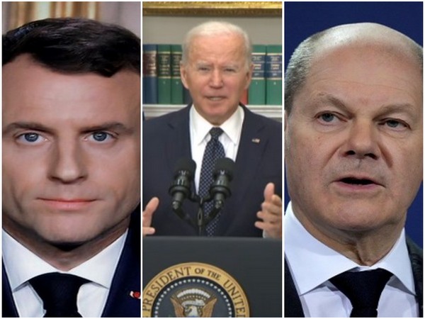 Biden speaks with Macron, Scholz (File Image)
