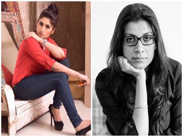 Late Pakistani social media star Qandeel Baloch and director Alankrita Shrivastava (Image source: Instagram)