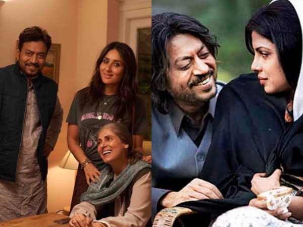 Kareena Kapoor Khan and Priyanka Chopra Jonas with late Bollywood actor Irrfan Khan (Image Source: Instagram)