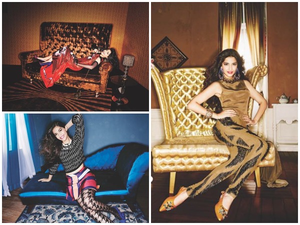 The series of pictures shared by actor Sonam Kapoor (Image courtesy: Instagram) 