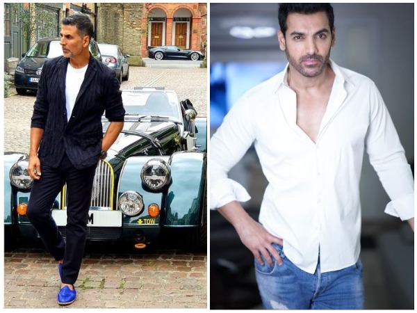 Akshay Kumar and John Abraham (Image courtesy: Instagram)