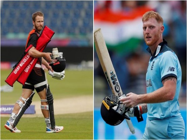 Kane Williamson (L) and Ben Stokes (R)
