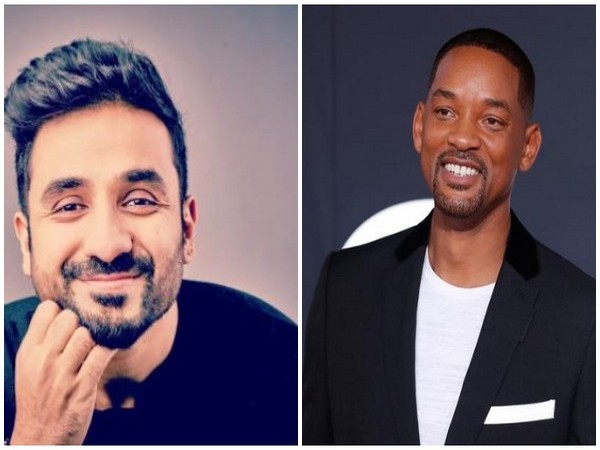 Vir Das and Will Smith (Image source: Twitter)