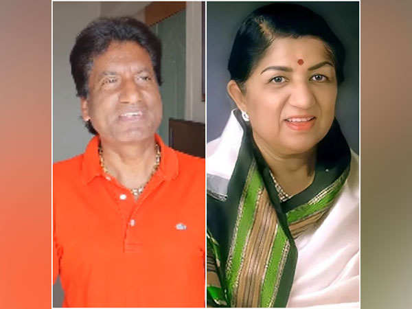 Raju Srivastava and late Lata Mangeshkar (Image source: Instagram)
