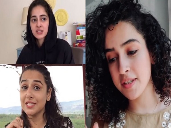 Actors Ananya Panday, Vidya Balan and Sanya Malhotra (Image Source: Instagram)