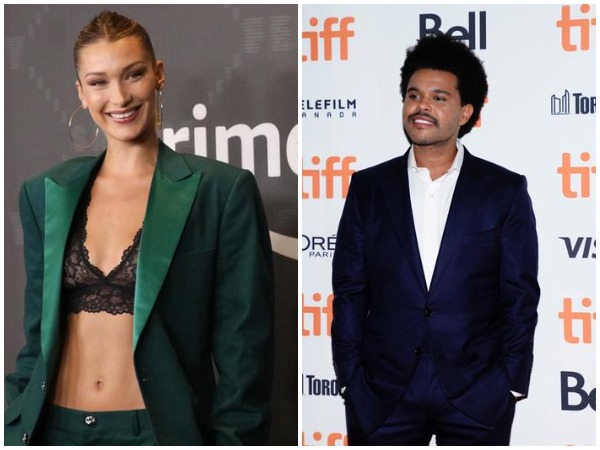 Bella Hadid and The Weeknd 