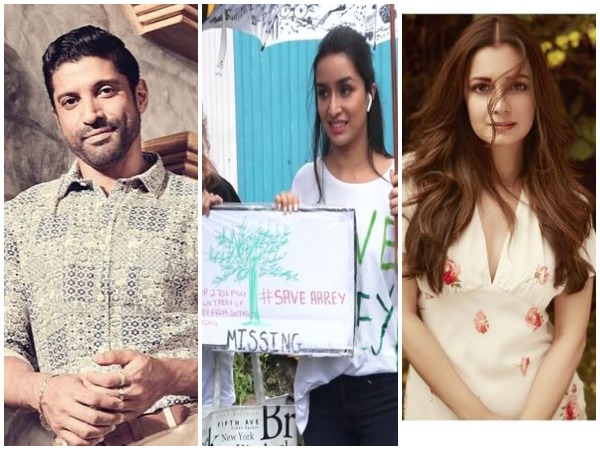 Farhan Akhtar, Shraddha Kapoor and Dia Mirza  (Image courtesy: Instagram)