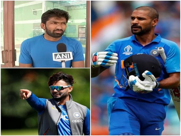 Yogeshwar Dutt, Rishabh Pant and Shikhar Dhawan 