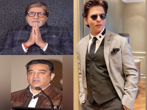 Superstars Amitabh Bachchan, Shah Rukh Khan and Kamal Haasan (Image Source: Social Media/File)
