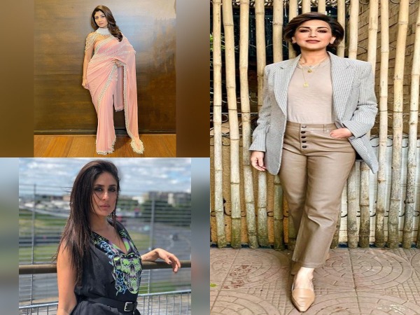 Actors Shilpa Shetty Kundra, Sonali Bendre behl and Kareena Kapoor Khan (Image Source: social media)