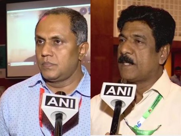 Deputy Director of the IFFK, H. Shaji and Film producer, Baby Mathew