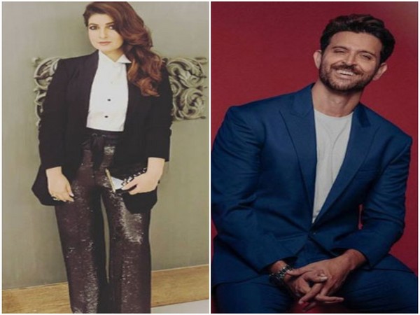 Twinkle Khanna and Hrithik Roshan (Image source: Instagram)