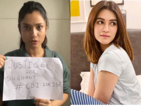 Actors Ankita Lokhande and Kriti Sanon (Image Source: Instagram)