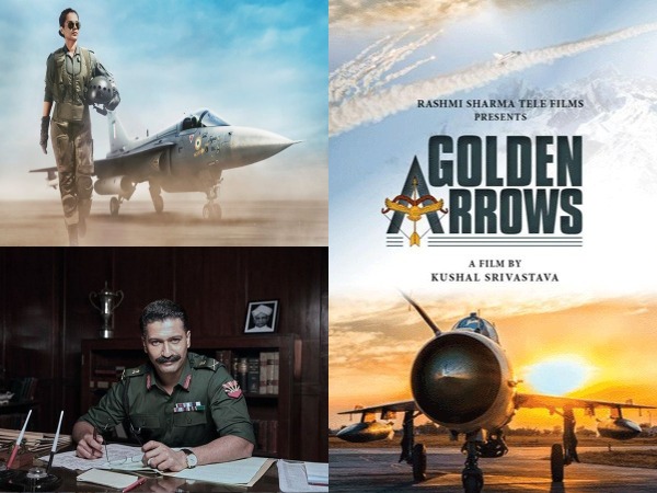 A collage of upcoming patriotic films (Image Source: Social Media)