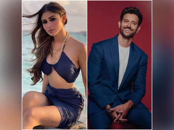 Mouni Roy and Hrithik Roshan (Image source: Instagram)