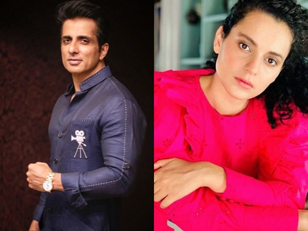 Actors Sonu Sood and Kangana Ranaut (Image Source: Social media)