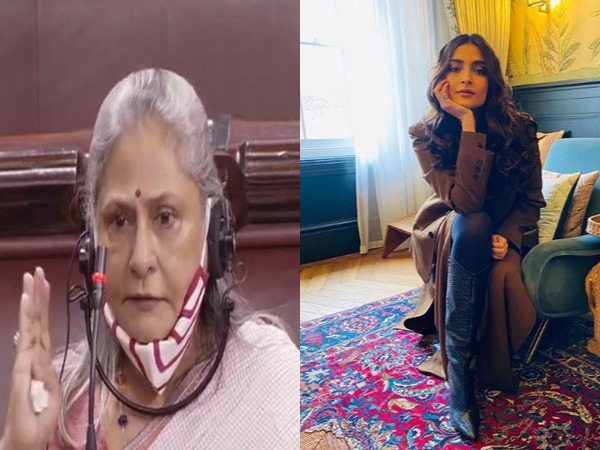 Veteran actor and lawmaker Jaya Bachchan and actor Sonam Kapoor Ahuja 